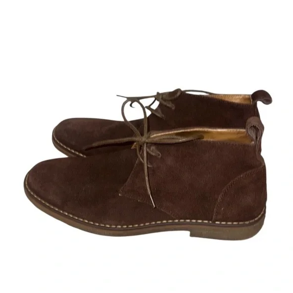 G.H. BASS & Co Pearce brown suede chukka boots men’s shoes size 9.5 D - Picture 10 of 15